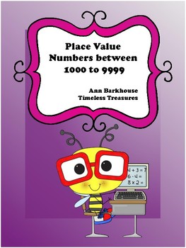 Preview of Place Value and Partitioning Numbers between 1000 - 9999