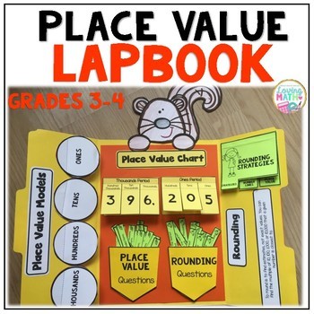 Preview of Place Value and Rounding Lapbook