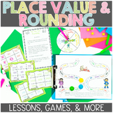 Place Value and Rounding Printables, Games, and Activities
