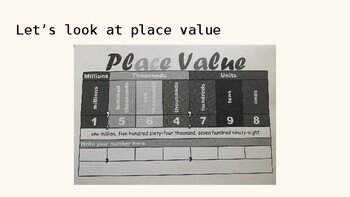 Preview of Place Value and Rounding Quick Guide