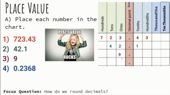 Preview of Place Value and Rounding Video Tutorial
