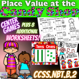 Place Value at the Candy Shop Center and Worksheets