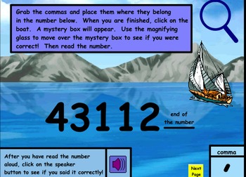 Preview of Place Value flipchart with videos 38 pages