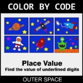 Place Value of Underlined Digit - Coloring Worksheets | Co