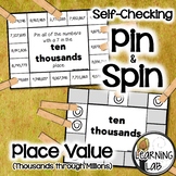 Place Value (thousands through millions) - Self-Checking M