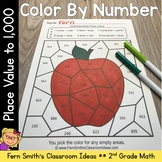 Place Value to 1,000 Color By Number