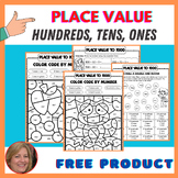 Place Value to 1000, Place value, Hundreds, Tens and Ones 