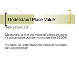Place Value to 10,000: Word, Expanded, and Standard Form