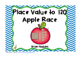 Place Value to 120 Apple Task Cards FREEBIE
