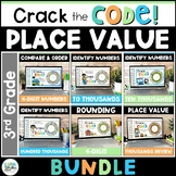 Place Value to Hundred Thousands BUNDLE - Crack the Code D