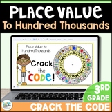 Place Value to Hundred Thousands Digital Math - Crack the 