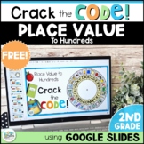 Place Value to Hundreds FREEBIE - Crack the Code Digital G