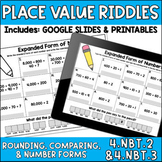 Place Value to Millions Back to School Riddles Google Slid