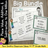 Place Value, Addition, and Subtraction to One Million Bundle