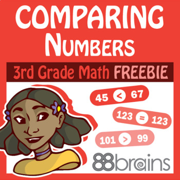 Preview of Place Value to Thousands FREEBIE: Comparing Numbers pgs. 7 - 8 (CCSS)