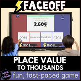 Place Value to Thousands Game - Digital Math Review Game -