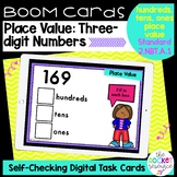 Place Value to hundreds BOOM™ Cards | 2.NBT.A.1 | Distance