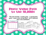 Place Value to the 10,000s Pack