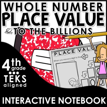 Preview of Place Value to the Billions Place Interactive Notebook Set