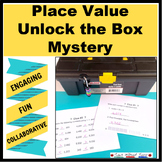 Place Value to the Thousands Escape Room Comparing and Ord