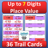 Place Value up to Millions 7 Digit Numbers Review Activity