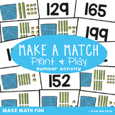 Place Value Center with 3 Digit Numbers {Math Center / Game}