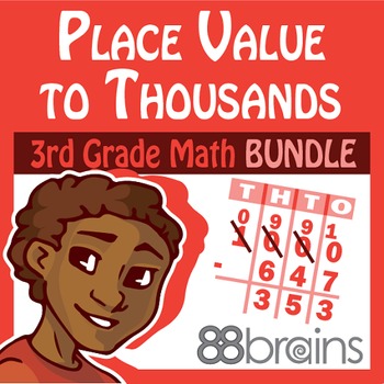 Preview of Place Value with Addition & Subtraction within 1000 Bundle