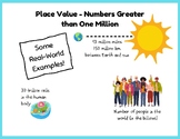 Place Value with Base Ten - Numbers Greater than a Million