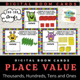Place Value with Thousands, Hundreds, Tens, Ones- Boom Car