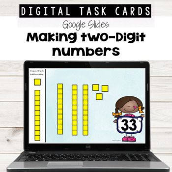 Preview of Place Value with Two- Digit Numbers using Google Slides™