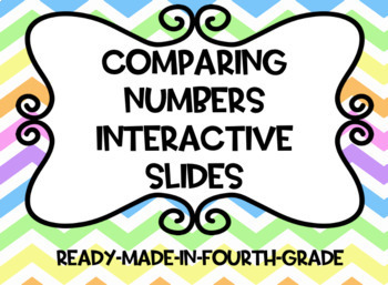 Preview of Place value and comparing numbers review