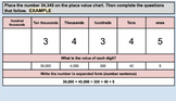 Place value and expanded form extra practice