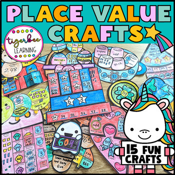 Preview of Place value Activities | Place Value Math Crafts