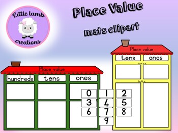 Preview of Place value mat clipart