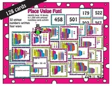 Place value task cards Base Ten Units to 1,200 with option