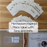 Montessori math: Place value tens and units