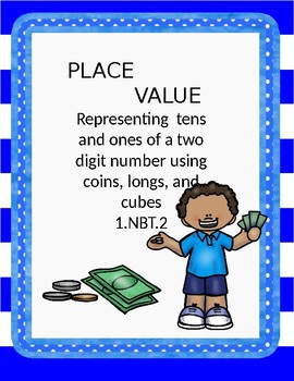 Preview of Place value with coins, longs and cubes