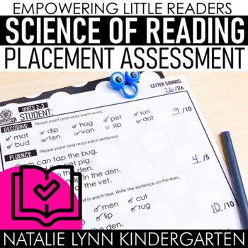 Preview of Placement Assessment Science of Reading Curriculum Guided Reading + Phonics