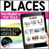 Places Digital ESL Vocabulary Unit: Places Vocabulary ESL 