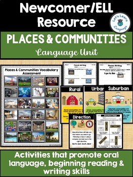 Preview of Places and Urban, Suburban, and Rural Communities Language Unit