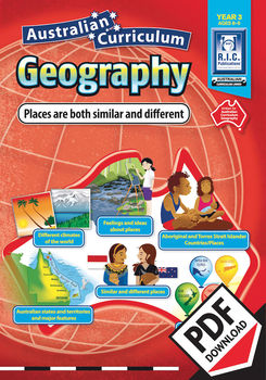 Preview of Places are both similar and different – Australian Curriculum Geography – Year 3