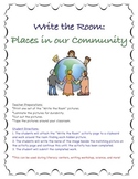 Places in our Community - Write the Room Activity