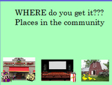 Places in the community ... where questions for children