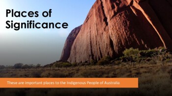 Preview of Places of Significance to Aboriginal People - With Writing Prompts - Dreamtime
