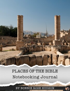 Preview of Places of the Bible Notebooking Journal (Plus Easel Activity)