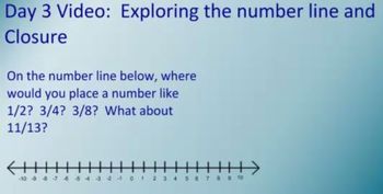 Preview of Placing Rational and Irrational Numbers on the Number Line