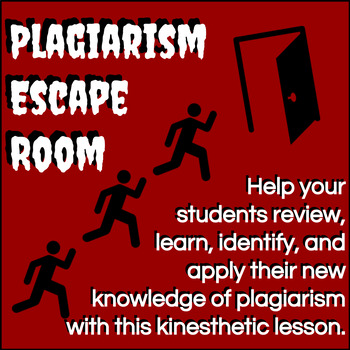 Preview of Plagiarism Escape Room