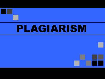Preview of Plagiarism & Intellectual Property Rules SLIDESHOW Teach Them How