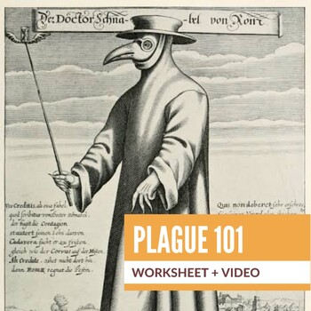 Preview of Plague 101: The Black Plague (National Geographic Video + Worksheet)