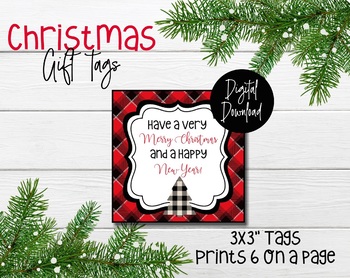 12 Days of Christmas Gift Tags, 12 Days of Christmas Cards, Printable –  Cute Party Dash